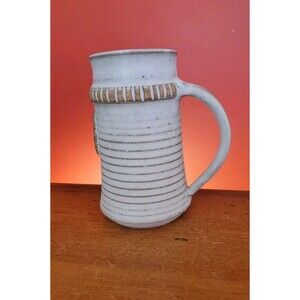 Willett Wilson Studio Handmade  Stoneware Pottery Stein Cup Mug California Euc